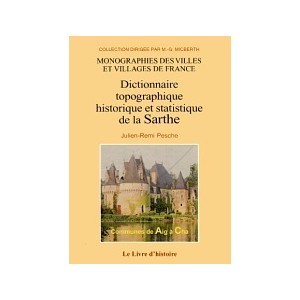 SARTHE (Dictionnaire topographique, historique et statistique de la) - Comm