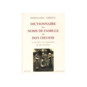 Dictionnaire des noms de familles creusois