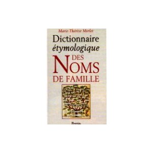 Dictionnaire étymologique des noms de famille