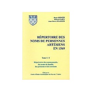 Répertoire des noms de personnes artésiens en 1569