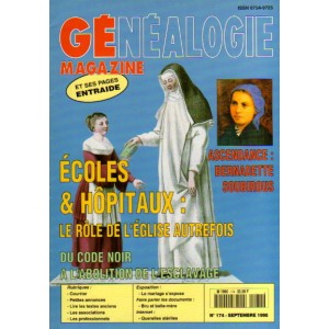 Généalogie Magazine n° 174 - septembre 1998