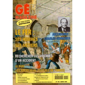 Généalogie Magazine n° 180 - mars 1999