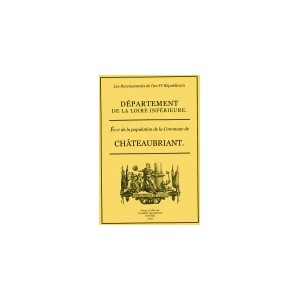 Etat de la population de la commune de Châteaubriant