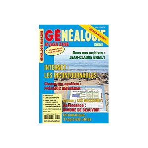 Généalogie Magazine n° 272 – Juillet-Août 2007