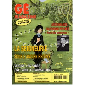 Généalogie Magazine n° 201 - février 2001