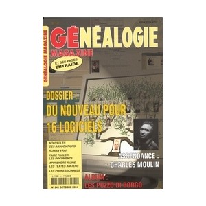 Généalogie Magazine N° 241 - Octobre 2004