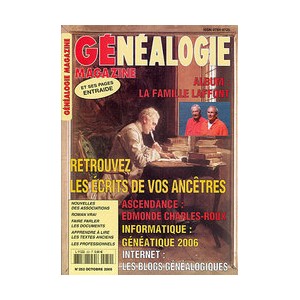 Généalogie Magazine N° 252 - Octobre 2005