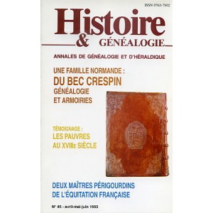 Histoire & Généalogie N° 45