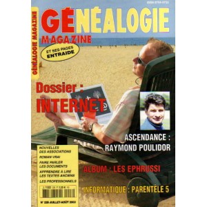 Généalogie Magazine n° 228 - juillet-août 2003