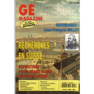 Généalogie Magazine n° 136 – avril 1995