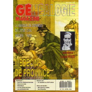 Généalogie Magazine n° 115 – avril 1993