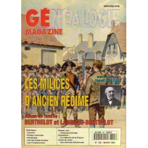 Généalogie Magazine n° 125 – mars 1994