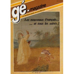 Généalogie Magazine n° 051 – juin 1987