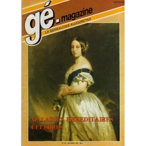 Généalogie Magazine n° 054 – octobre 1987