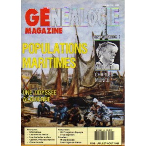 Généalogie Magazine n° 096 – juillet-août 1991