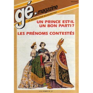 Généalogie Magazine n° 055 – novembre 1987