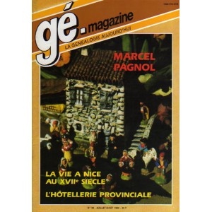 Généalogie Magazine n° 063 – juillet - août 1988