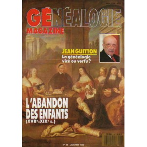 Généalogie Magazine n° 068 – janvier 1989