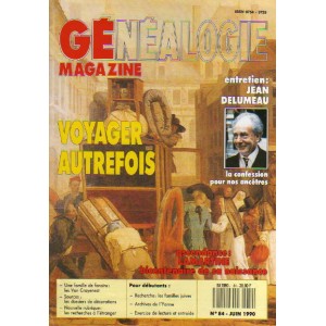 Généalogie Magazine n° 084 – juin 1990