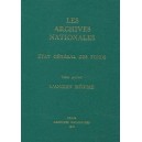 Archives Nationales : etat général des fonds Tome 1