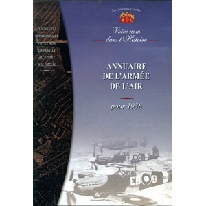 Annuaire de l'Armée de l'Air pour 1936 (Cd-Rom)