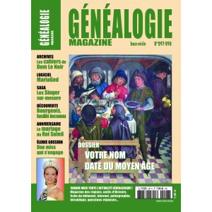 Généalogie Magazine n° 297-298