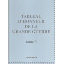 Le tableau d'honneur de la grande guerre tome 3