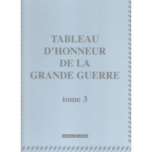 Le tableau d'honneur de la grande guerre tome 2