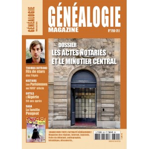 Généalogie Magazine n° 320-321