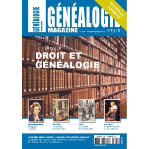 Généalogie Magazine N° 330-331