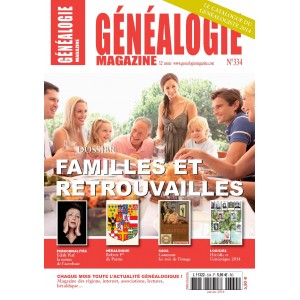 Généalogie Magazine N° 334