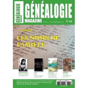 Généalogie Magazine N° 344