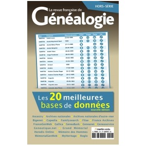 Hors Série de la RFG - Numéro spécial « Les 20 meilleures bases de données Nouvelle édition »