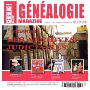 Généalogie Magazine n° 375-376