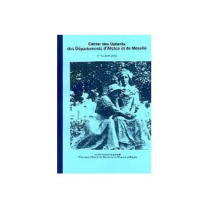 Cahier des optants des départements d'Alsace et de Moselle N° 1