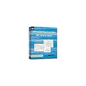 Cartes anciennes de Cassini France Nord & Sud + Logiciel de Localisation (3 CD-Rom)