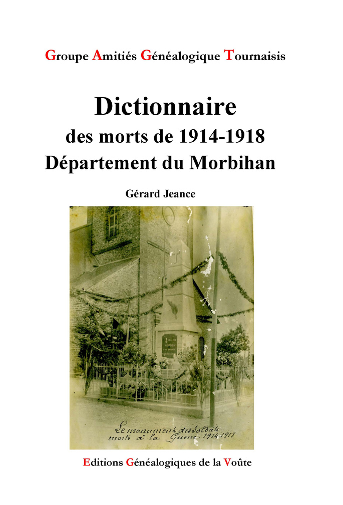 Dictionnaire des morts de 1914-1918 - Département du Morbihan